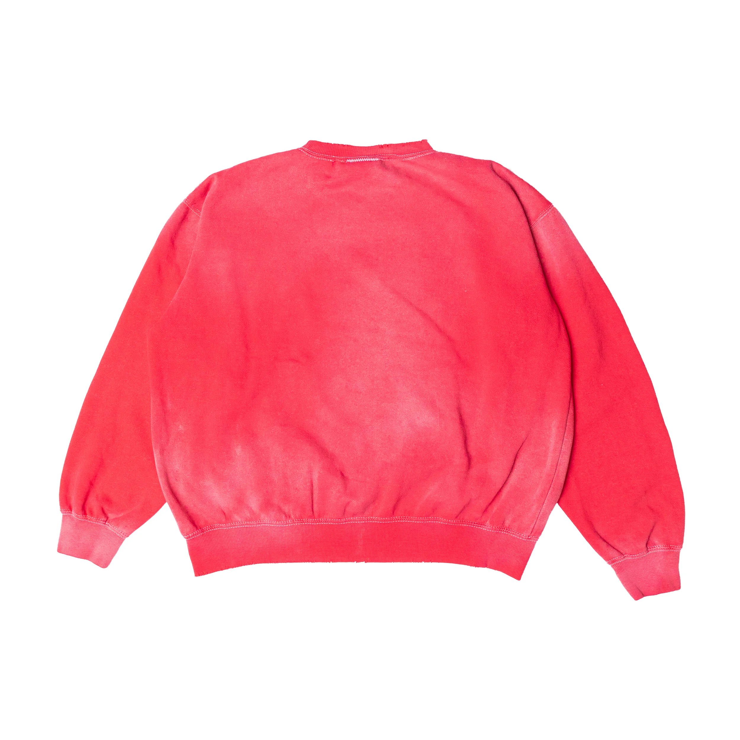 CLASSIC CREW NECK SWEATER / AGED RED — MOOJIMOOJI